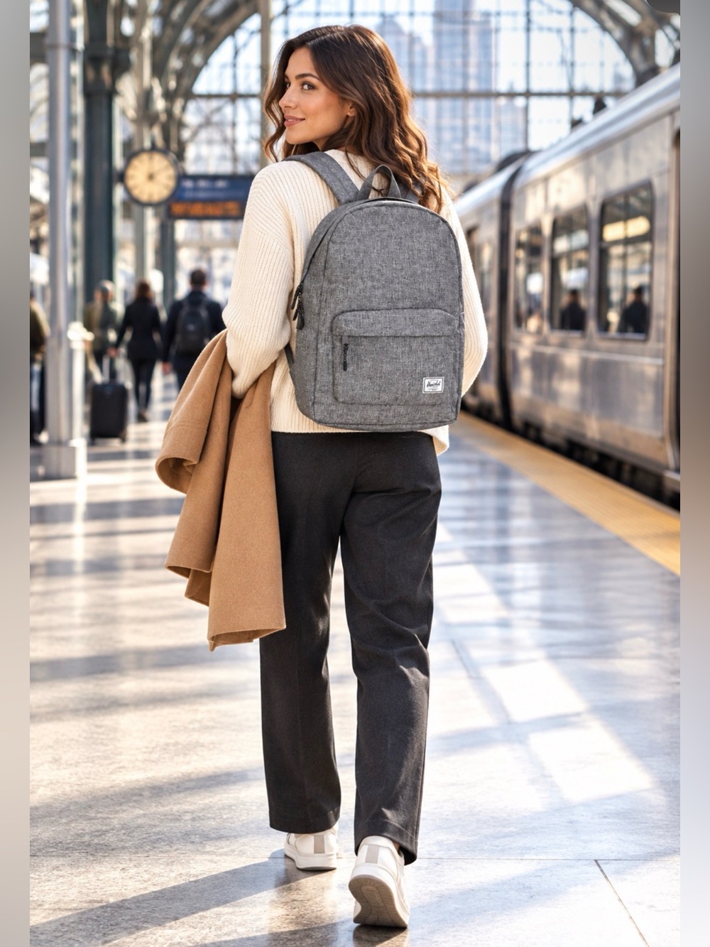 Herschel Supply Company Raven Crosshatch Backpack